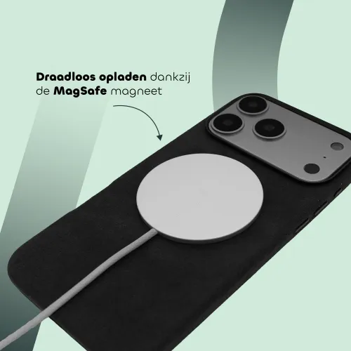 iPhone 17 Pro - Alcantara Case | Graphite Black