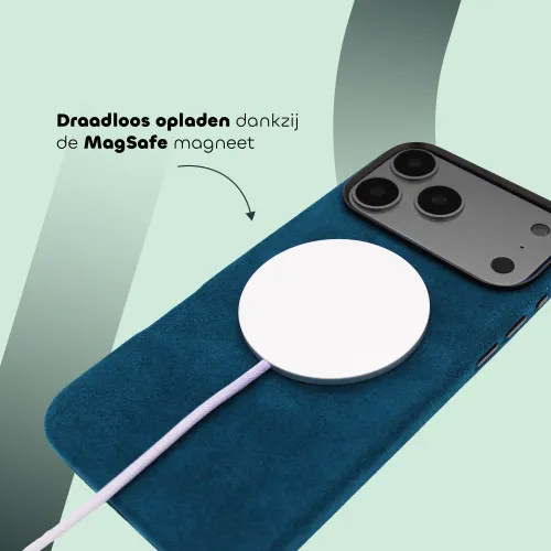 iPhone 17 Pro Max - Alcantara Case | Ocean Blue