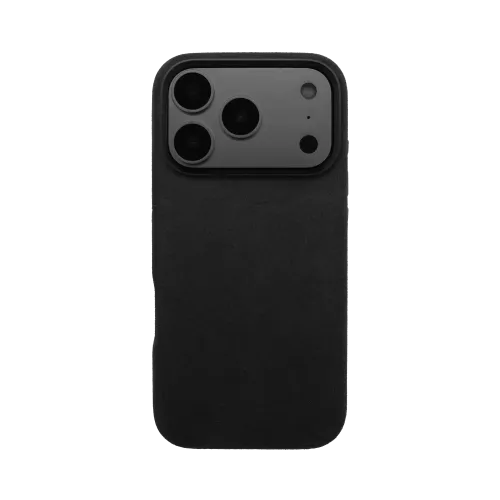 iPhone 17 Pro - Alcantara Case | Graphite Black