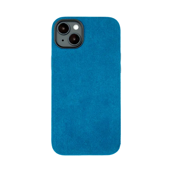 iPhone 14 Plus - Alcantara Case | Sapphire Blue