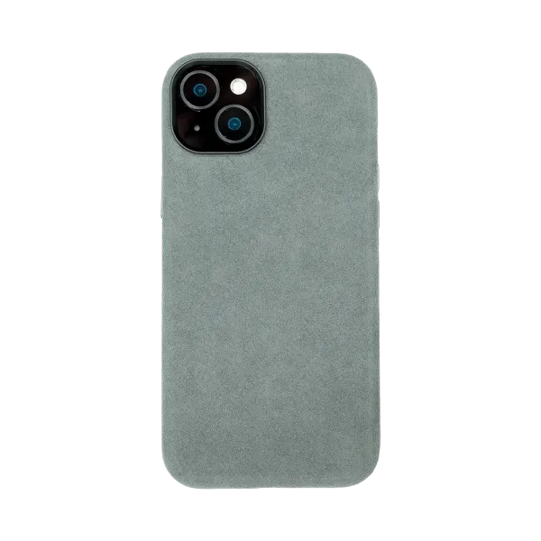 iPhone 15 Plus - Alcantara Case | Nardo Grey