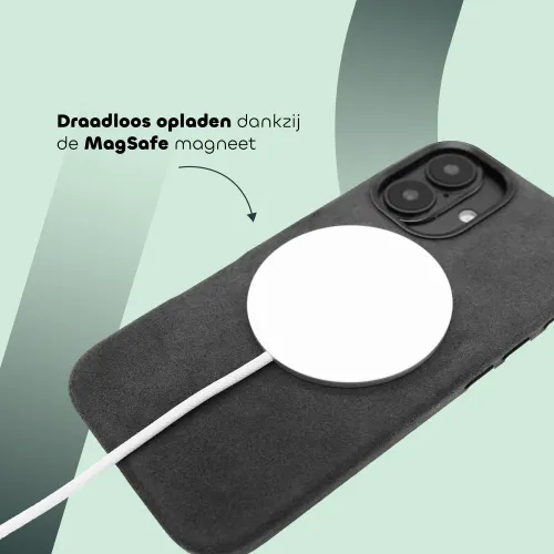 iPhone 17 - Alcantara Case | Deep Grey