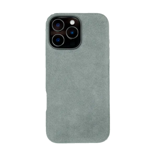 iPhone 16 Pro Max - Alcantara Case | Nardo Grey