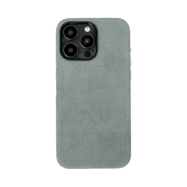 iPhone 15 Pro Max - Alcantara Case | Nardo Grey