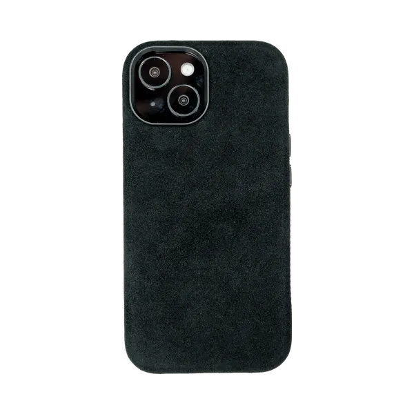iPhone 15 - Alcantara Case | Carbon Black