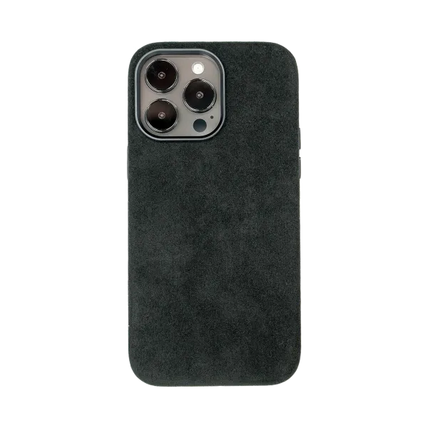 iPhone 14 Pro Max - Alcantara Case | Carbon Black
