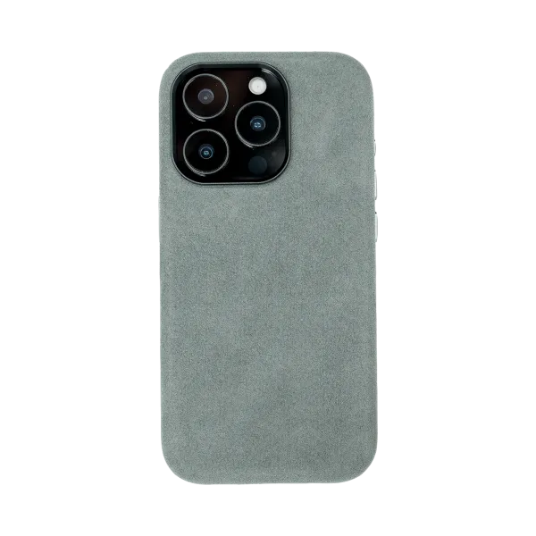 iPhone 15 Pro - Alcantara Case | Nardo Grey