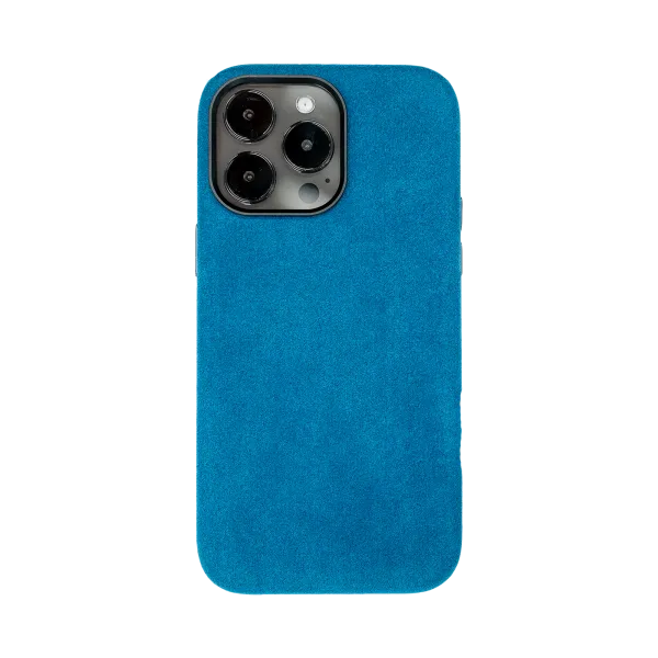 iPhone 14 Pro Max - Alcantara Case | Sapphire Blue