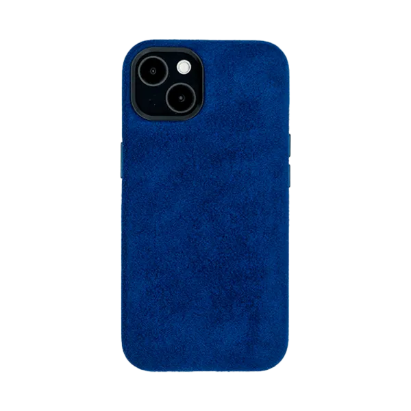 iPhone 13 Mini - Alcantara Case | Navy Blue