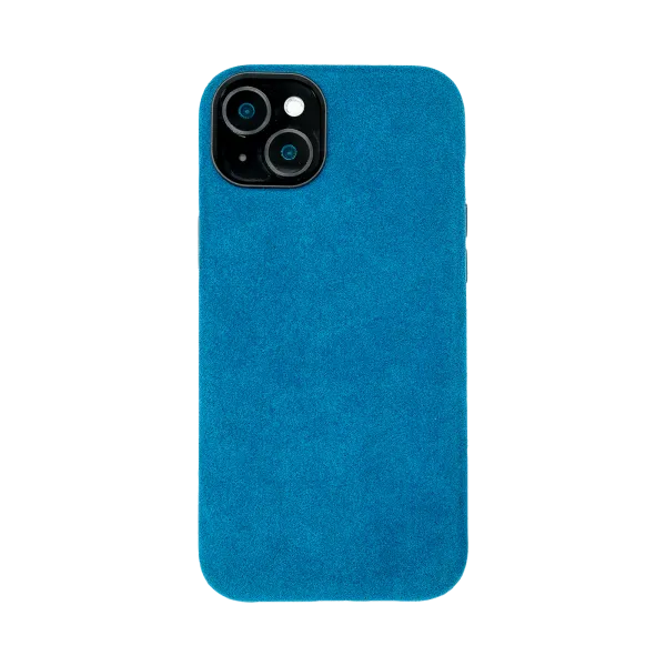 iPhone 15 Plus - Alcantara Case | Sapphire Blue