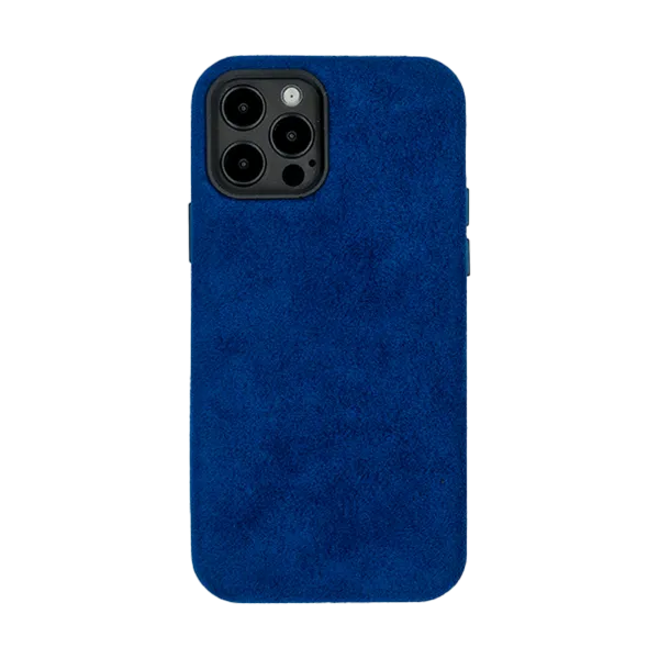 iPhone 13 Pro Max - Alcantara Case | Navy Blue