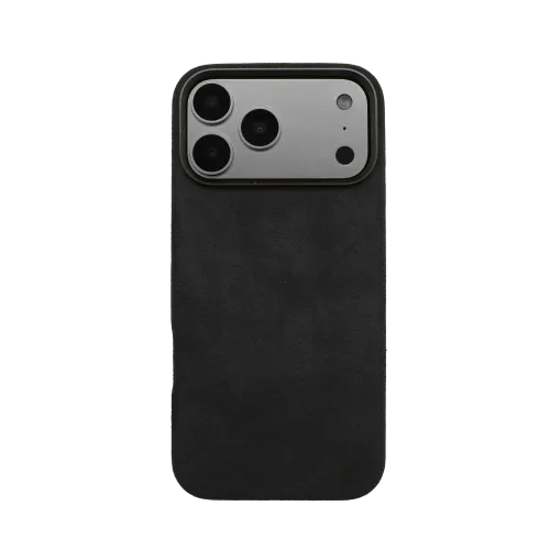 iPhone 17 Pro Max - Alcantara Case | Graphite Black