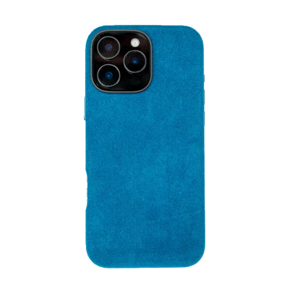 iPhone 16 Pro Max - Alcantara Case | Sapphire Blue