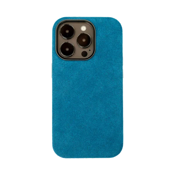 iPhone 14 Pro - Alcantara Case | Sapphire Blue