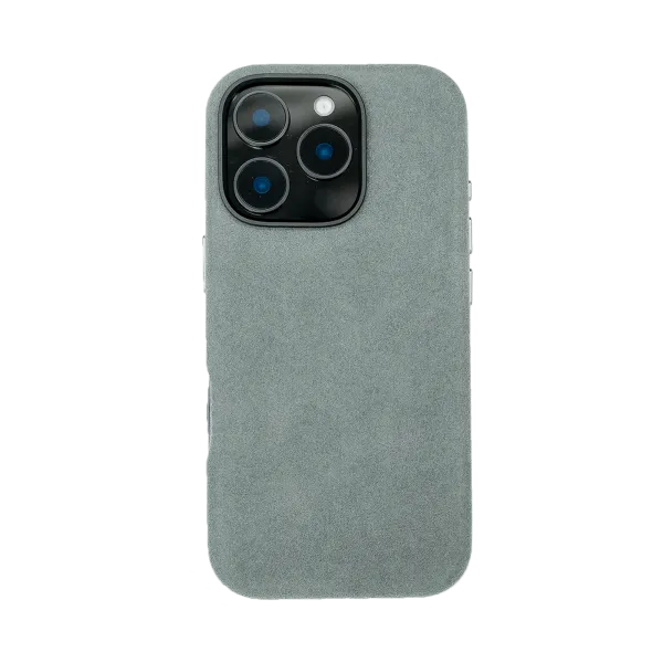 iPhone 16 Pro - Alcantara Case | Nardo Grey