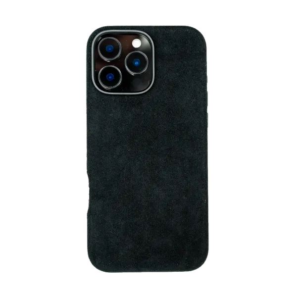 iPhone 16 Pro Max - Alcantara Case | Carbon Black