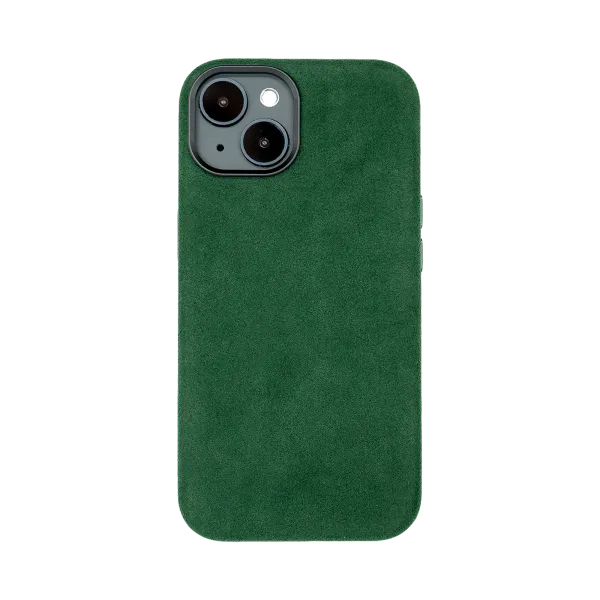 iPhone 13 - Alcantara Case | Emerald Green