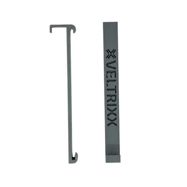 Veltrixx Showplaat Clips | Nardo grijs