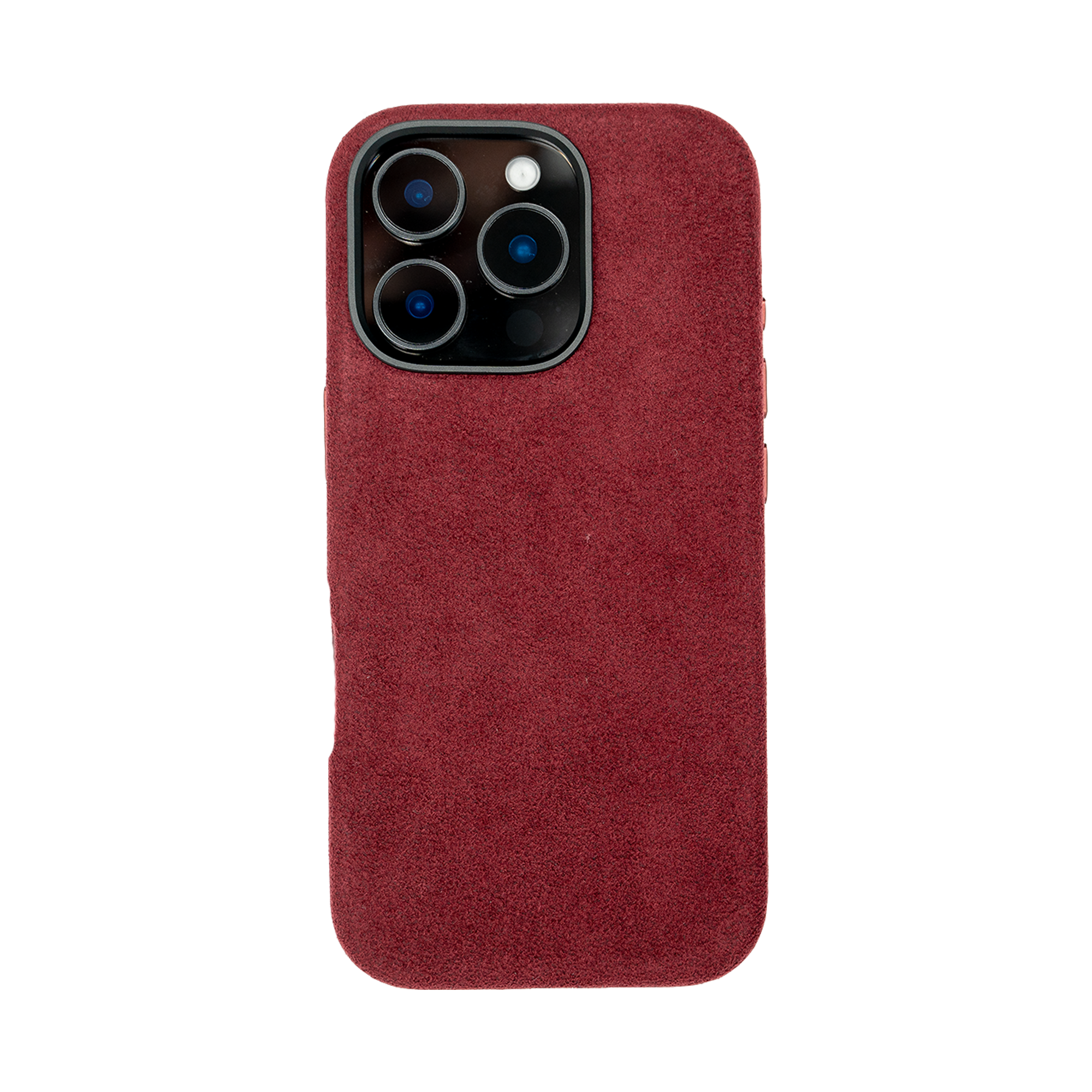 iPhone 16 Pro - Alcantara Case | Ruby Red