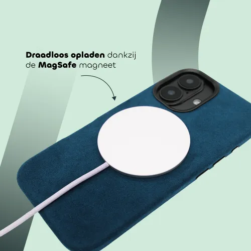 iPhone 17 - Alcantara Case | Ocean Blue