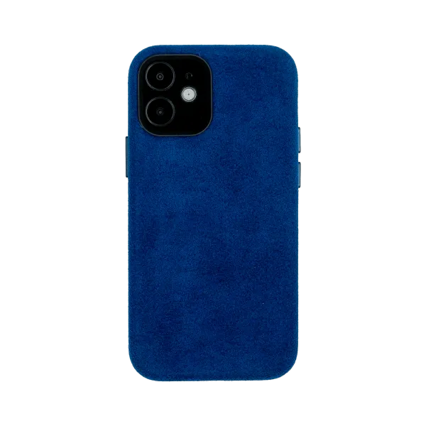 iPhone 12 Mini - Alcantara Case | Navy Blue