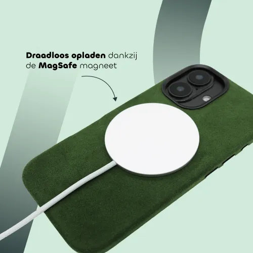 iPhone 17 - Alcantara Case | Mist Green