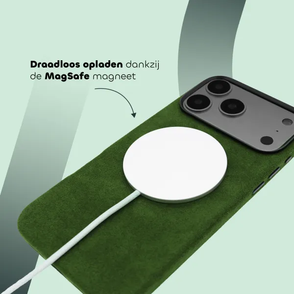 iPhone 17 Pro Max - Alcantara Case | Mist Green