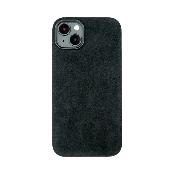 iPhone 14 Plus - Alcantara Case | Carbon Black