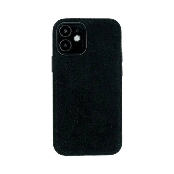 iPhone 12 Mini - Alcantara Case | Carbon Black