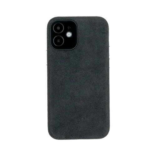 iPhone 12 Mini - Alcantara Case | Deep Grey