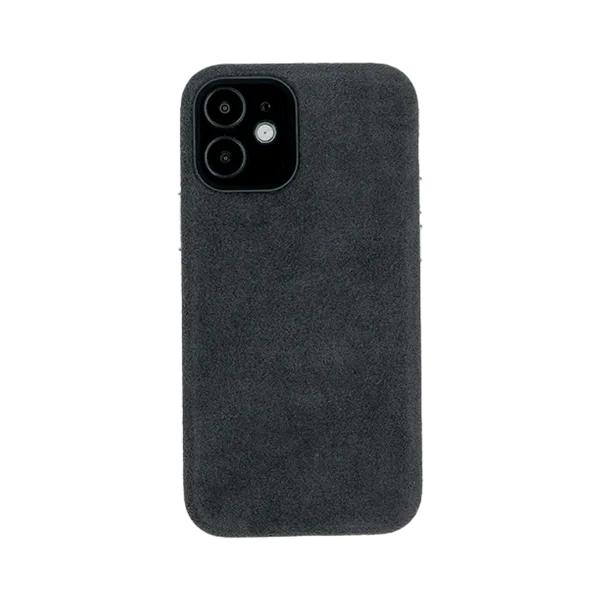 iPhone 12 Mini - Alcantara Case | Deep Grey