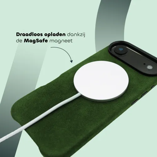 iPhone 17 Air - Alcantara Case | Mist Green