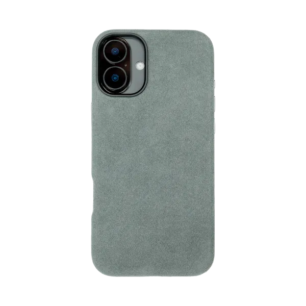 iPhone 16 Plus - Alcantara Case | Nardo Grey