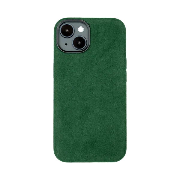 iPhone 14 - Alcantara Case | Emerald Green