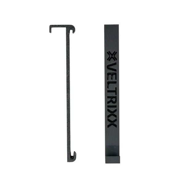 Veltrixx Showplaat Clips | Zwart
