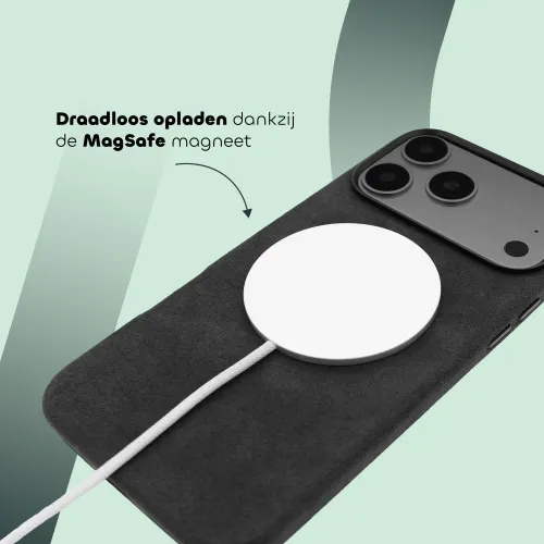 iPhone 17 Pro Max - Alcantara Case | Deep Grey