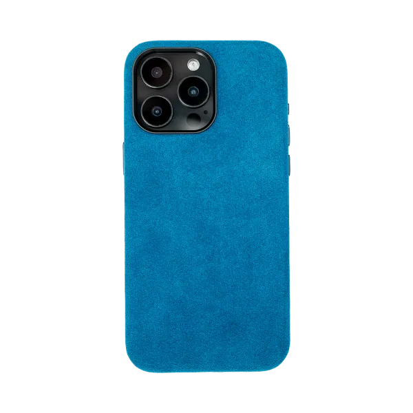 iPhone 15 Pro Max - Alcantara Case | Sapphire Blue