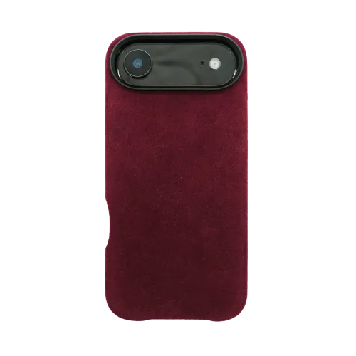 iPhone 17 Air - Alcantara Case | Ruby Red