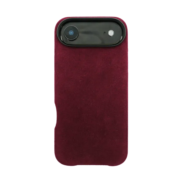 iPhone 17 Air - Alcantara Case | Ruby Red