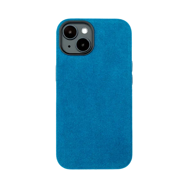 iPhone 14 - Alcantara Case | Sapphire Blue
