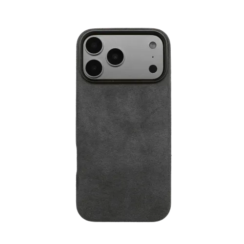 iPhone 17 Pro Max - Alcantara Case | Deep Grey