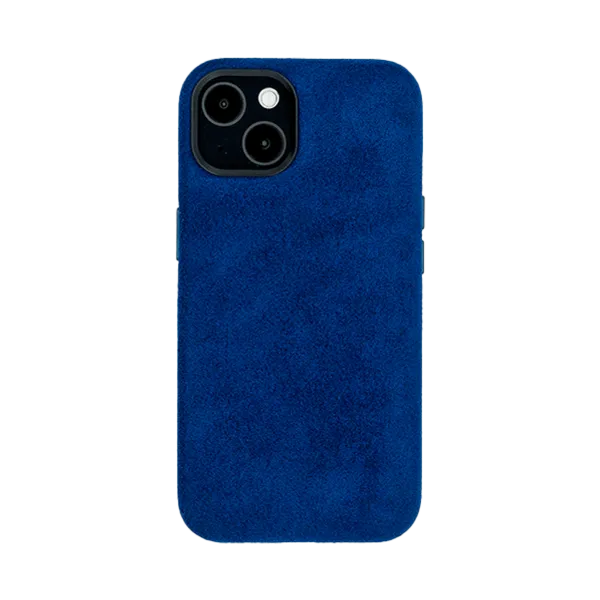 iPhone 13 - Alcantara Case | Navy Blue