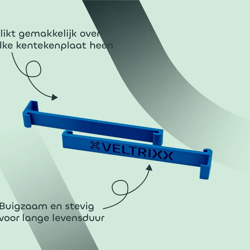 Veltrixx Showplaat Clips | Blauw