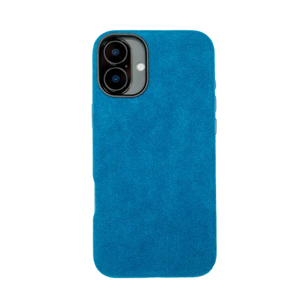 iPhone 16 Plus - Alcantara Case | Sapphire Blue