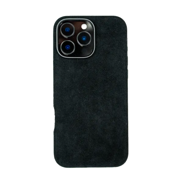 iPhone 12 Pro Max - Alcantara Case | Carbon Black