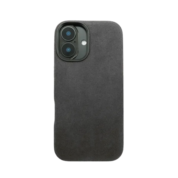 iPhone 17 - Alcantara Case | Deep Grey